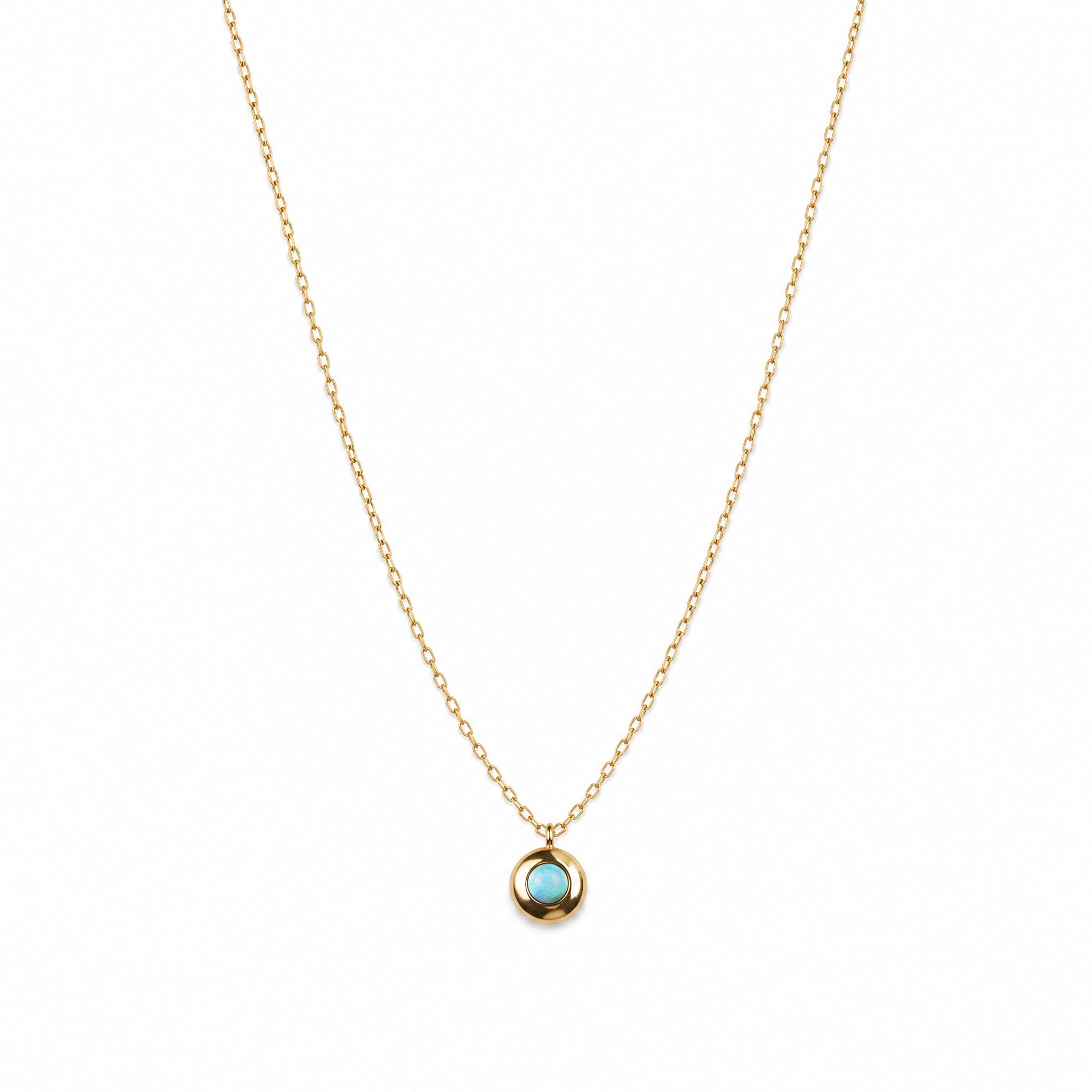 Crimson Glow Crystal Necklace